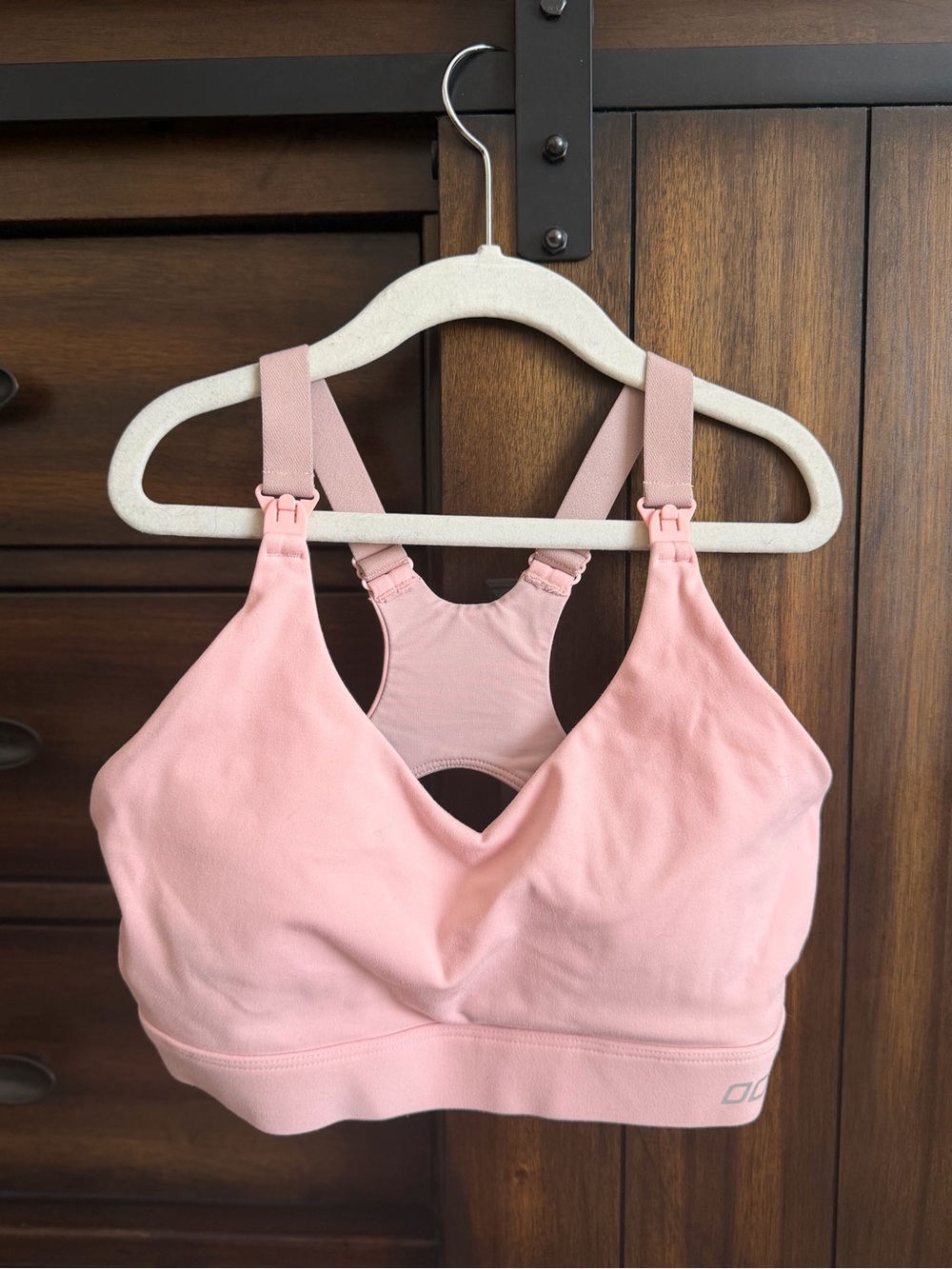 Lorna Jane Dusty Pink Maternity/Nursing Sports Bra